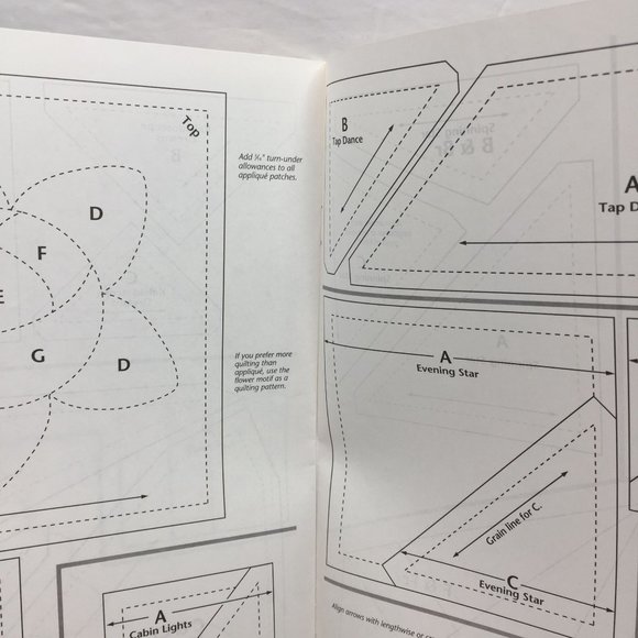 Vtg 1994 Quiltmaker Editor's Favorite Quilt Designs 12 Best-Loved Patterns Block - Picture 7 of 9